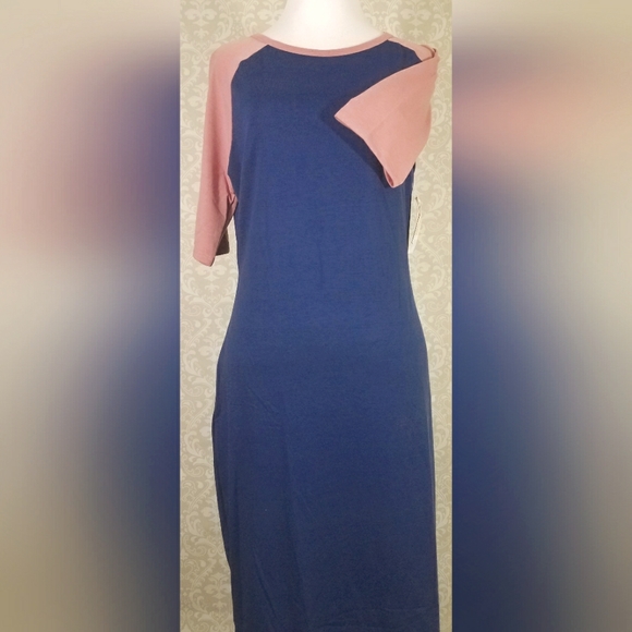 LulaRoe Julia Dress Large - Picture 1 of 3